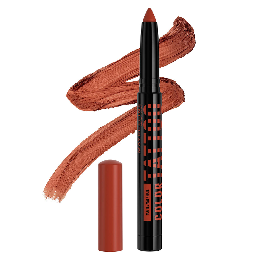 Maybelline Color Tattoo Stix ofrece aplicación rápida y color intenso en la mirada.