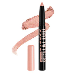 MAYBELLINE Color Tattoo Stix Brillo Rosa Dorado, aplicación rápida y color duradero para el ojo