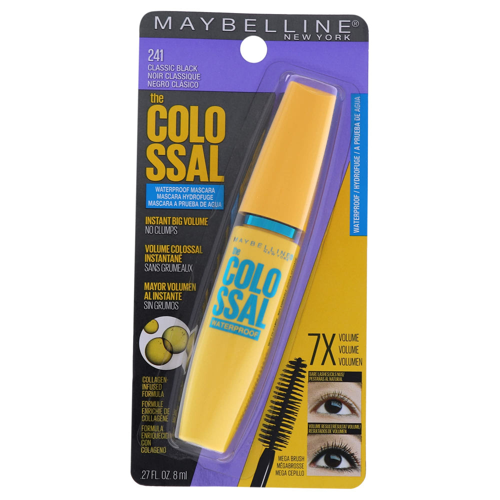 MAYBELLINE rímel Colosal con cepillo Mega Brush para volumen desde la raíz.
