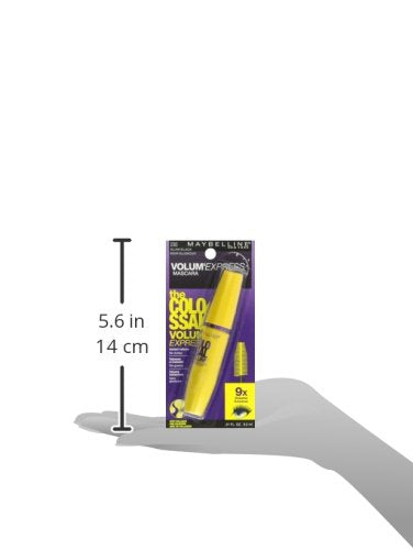 Maybelline The Colossal Volum' Express Mascara, retirada fácil con desmaquillante habitual