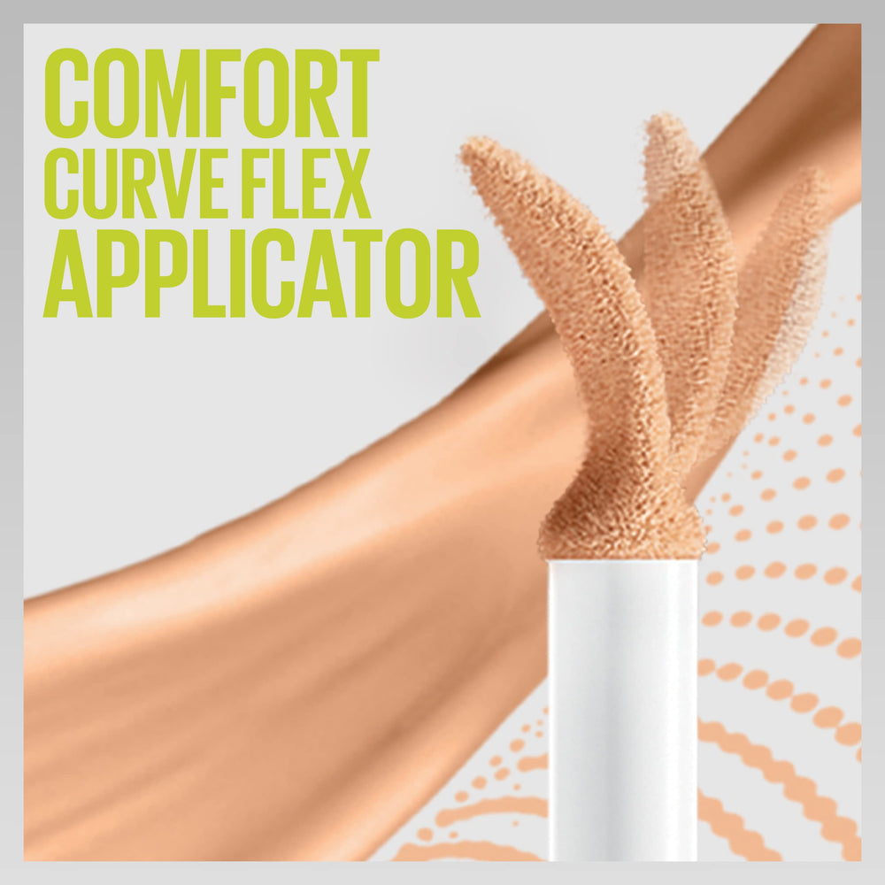 Maybelline Corrector líquido efecto piel natural, ligero y cómodo durante el día.