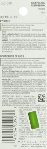 Difuminado integrado de MAYBELLINE Define-A-Line para difuminar fácilmente.