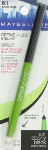 MAYBELLINE Define-A-Line con punta de precisión para delineado definido.