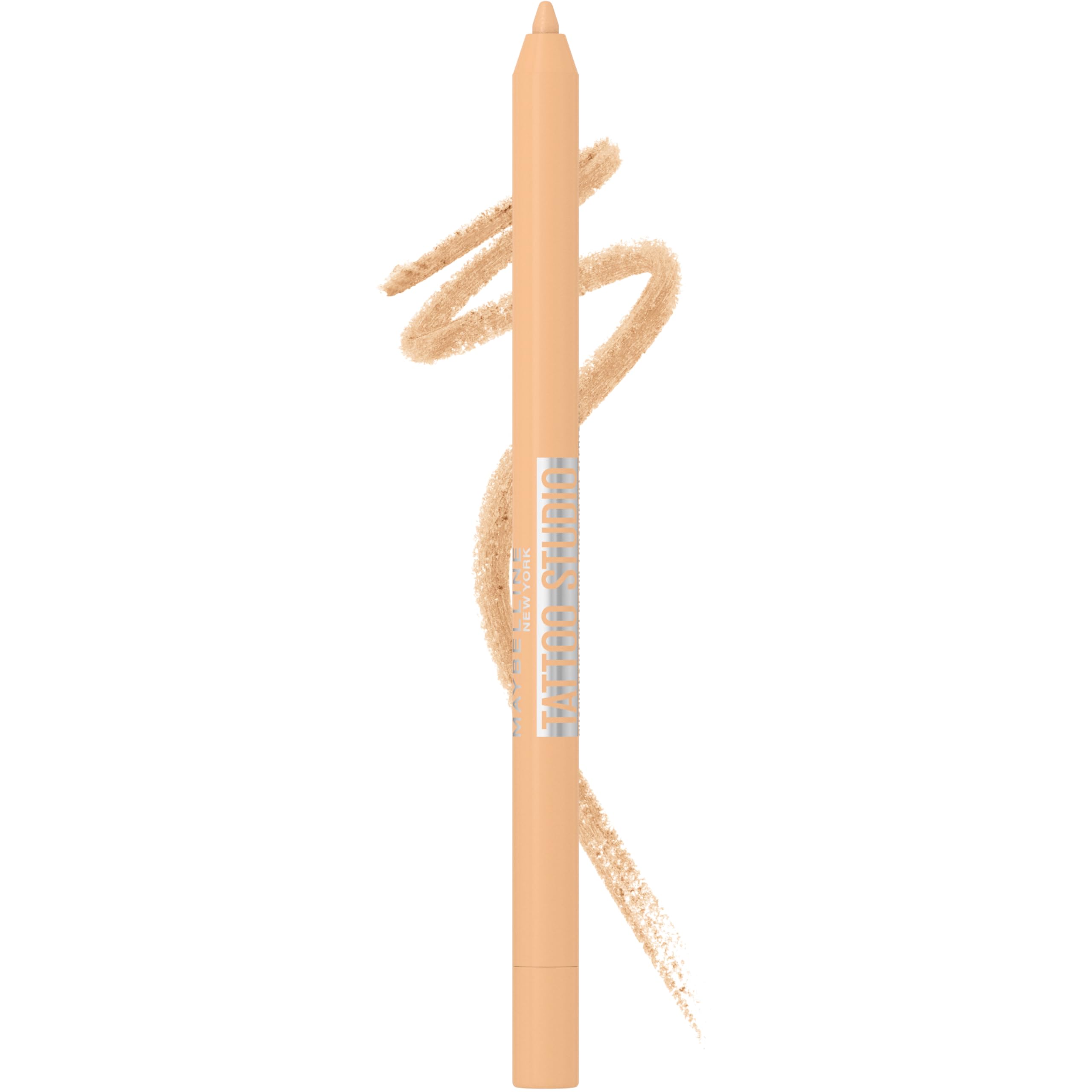 Maybelline delineador gel biscotti crema, aplicación suave para definición precisa.