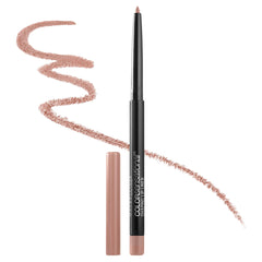Delineador labial Maybelline, punta autoafilable para retoques rápidos.