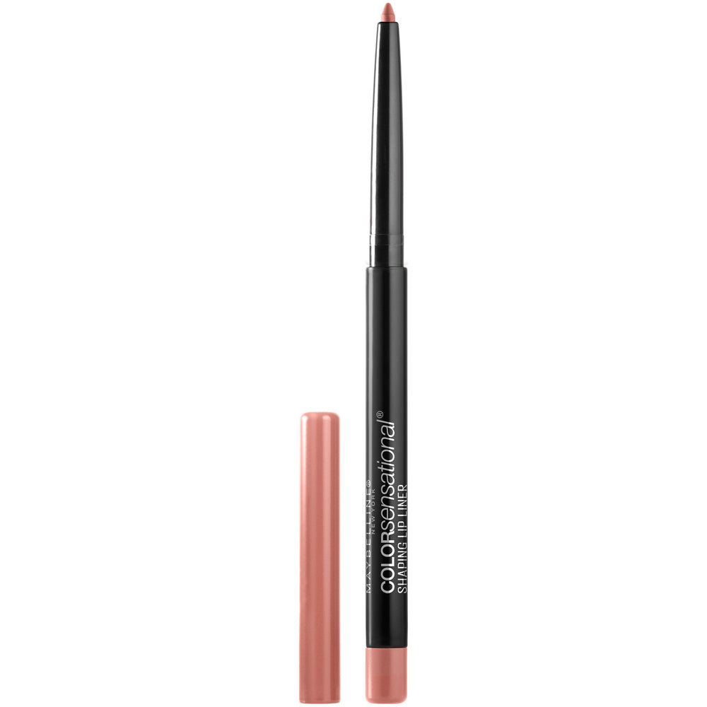 Delineador Maybelline Color Sensacional tono Totally Toffee, muestra suave para definir los contornos.