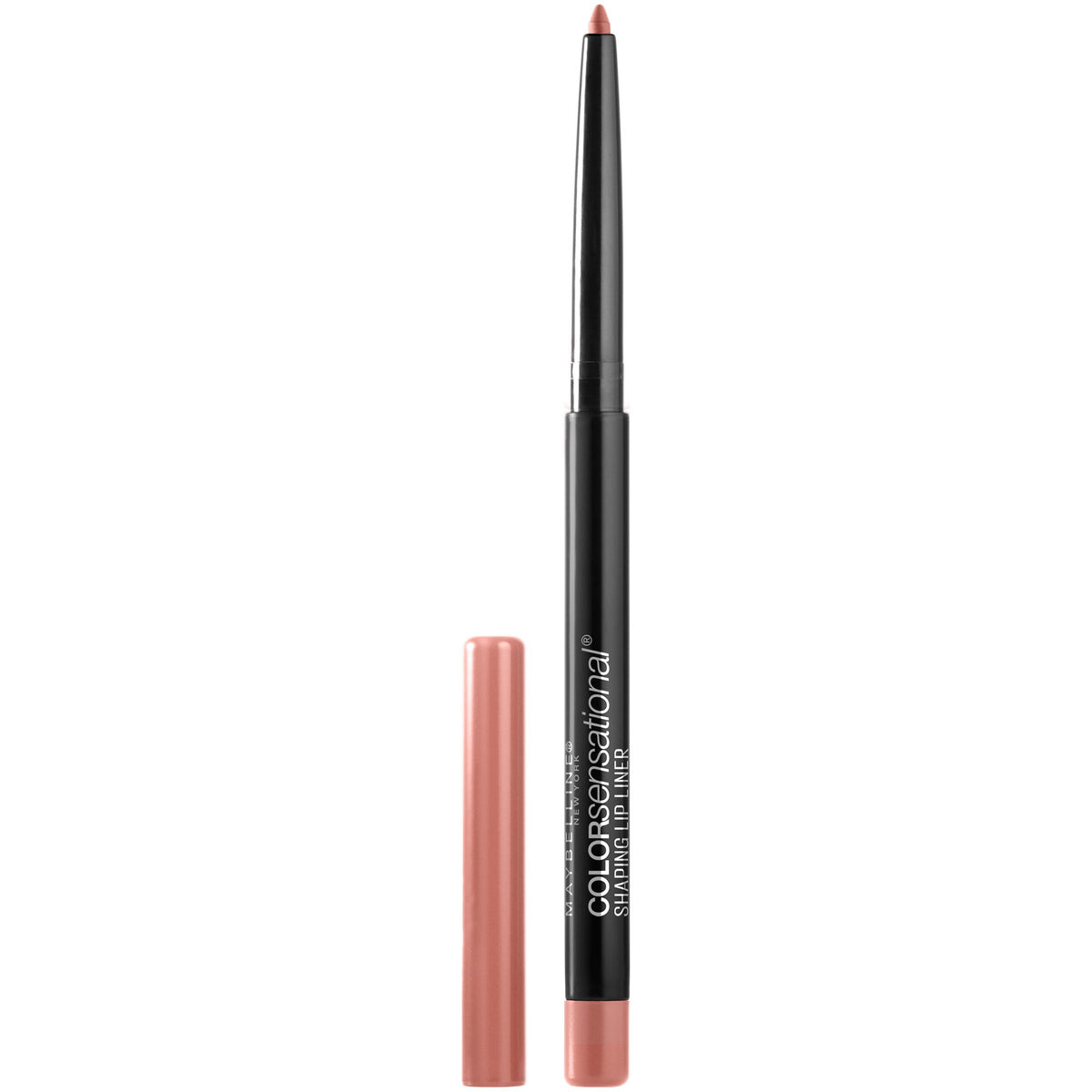 Delineador Maybelline Color Sensacional tono Totally Toffee, muestra suave para definir los contornos.