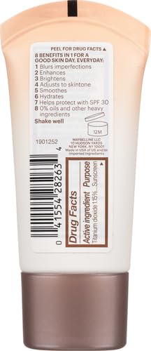 Maybelline Dream Fresh BB crema, tono ligero-mediano, para igualar el color sin esfuerzo.
