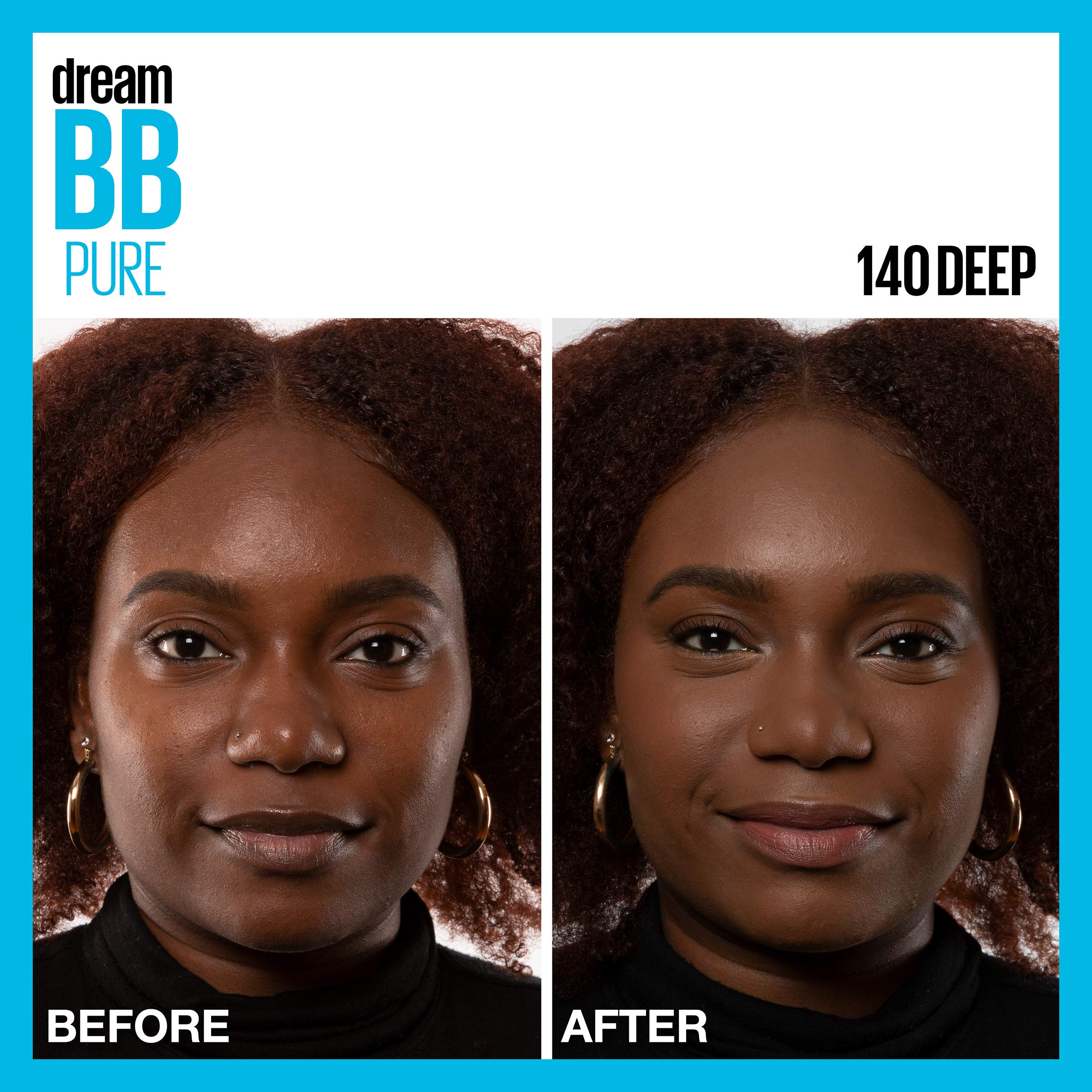 La Maybelline Dream Pure BB Cream reduce enrojecimiento y calma la piel.