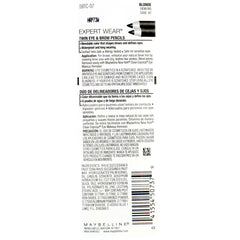 Maybelline Expert Eyes lapiz-cejas-ojos rubia-107, textura cremosa deslizamiento suave