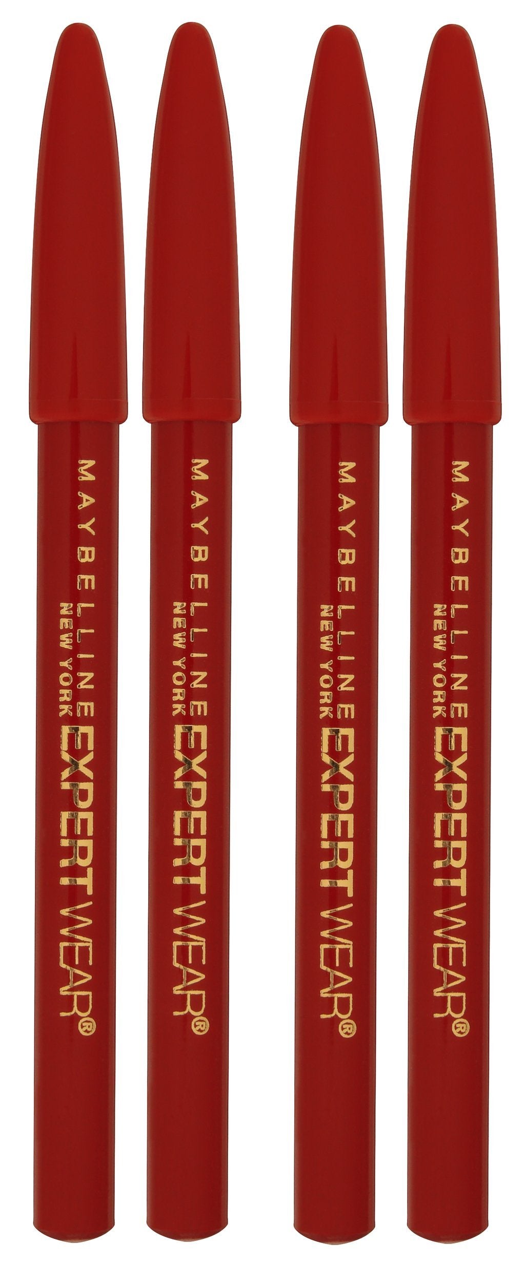 Maybelline Expert Wear lapiz doble cejas ojos cafe oscuro para definición duradera.