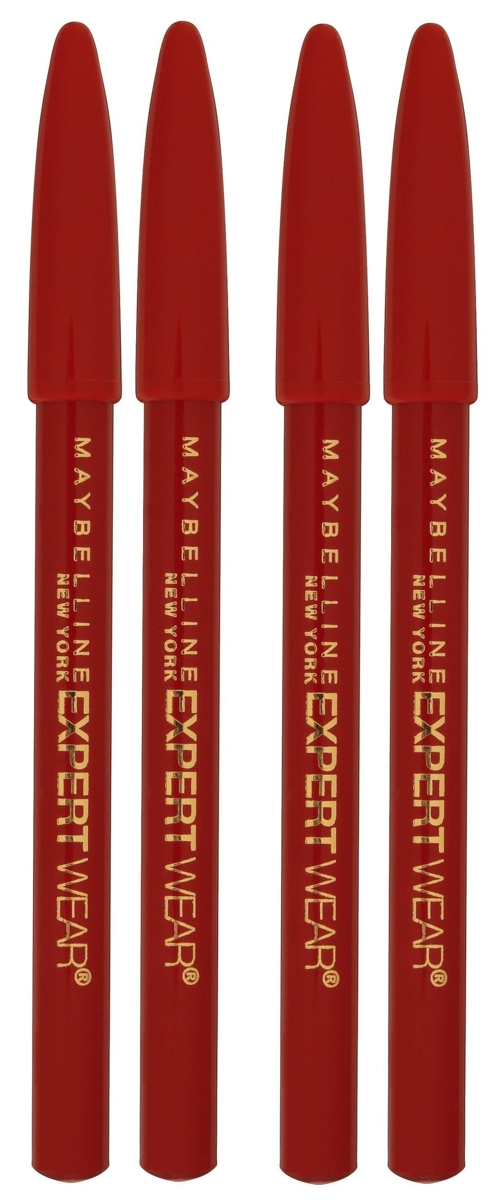 Maybelline Expert Wear lapiz doble cejas ojos cafe oscuro para definición duradera.