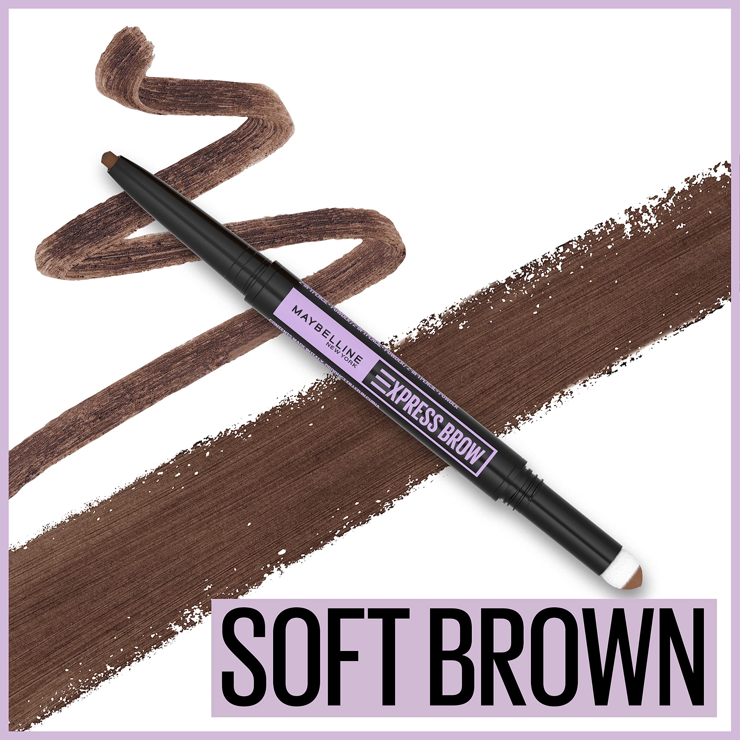 Maybelline Express Brow con aplicación precisa para cejas definidas.