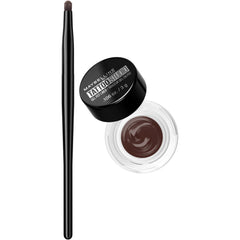 Delineador gel marrón MAYBELLINE Estudio Ojo con color intenso para trazos definidos.