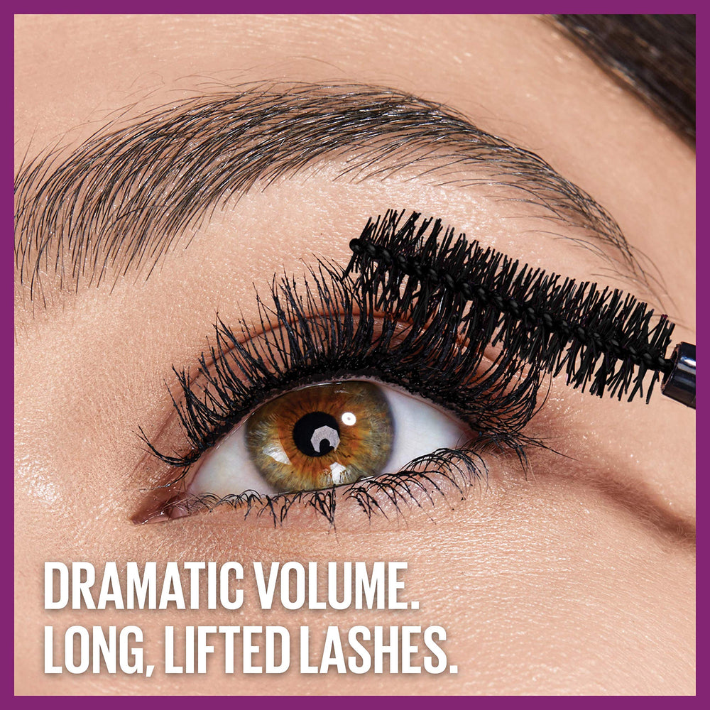 Maybelline Falsies Lift Mascara aplicación rápida para pestañas más largas.