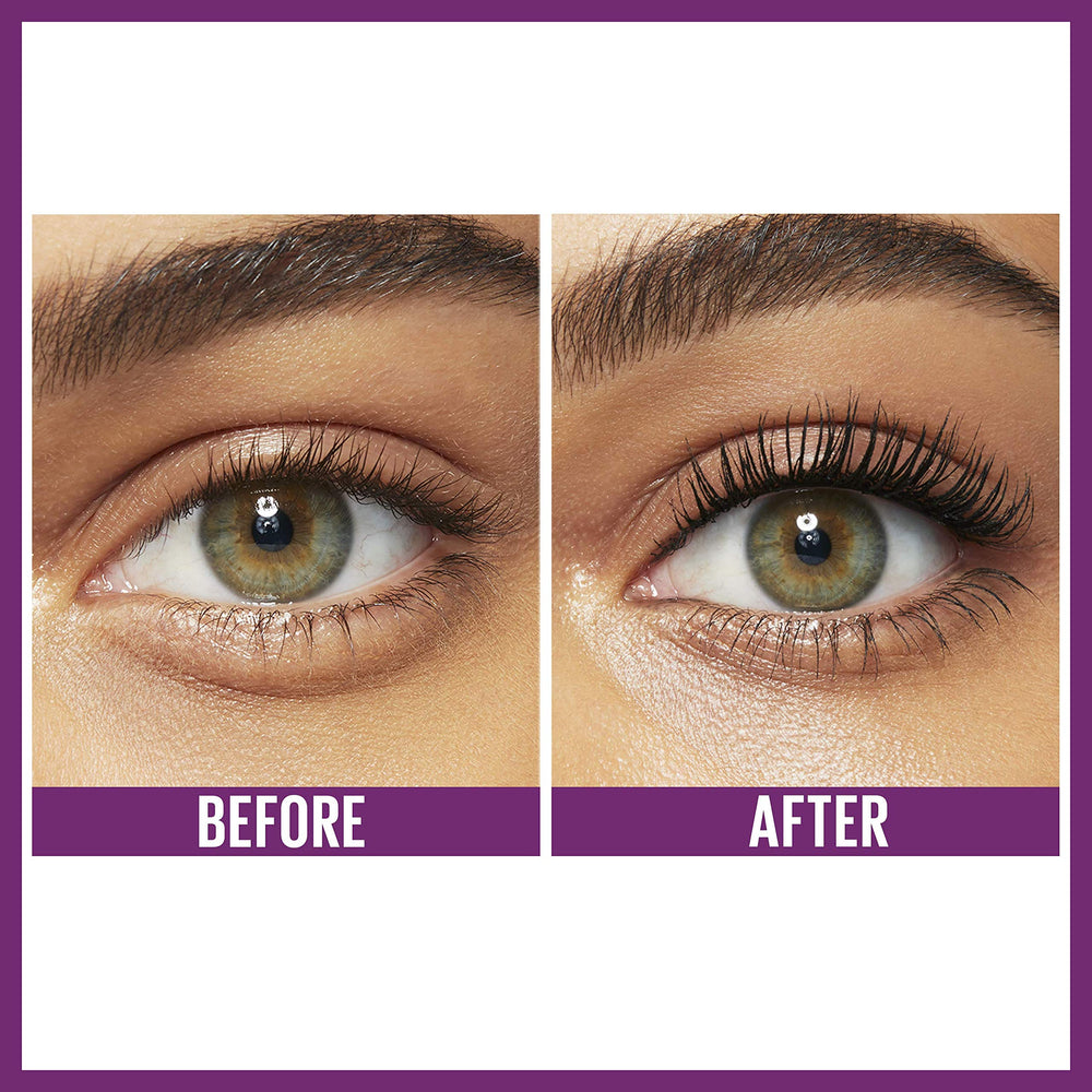 Maybelline Falsies Lift Mascara efecto volumen visible sin grumos.