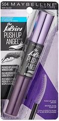Maybelline Falsies Push Up Wing, mascara resistente al agua, mantiene el rizo durante todo el día.