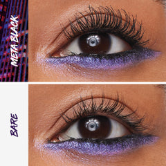 Brocha de hélice MAYBELLINE Falsies Surreal Extensions para pestañas desde la raíz.