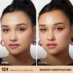Maybelline Fit Me acabado mate, refinando poros para un aspecto natural.