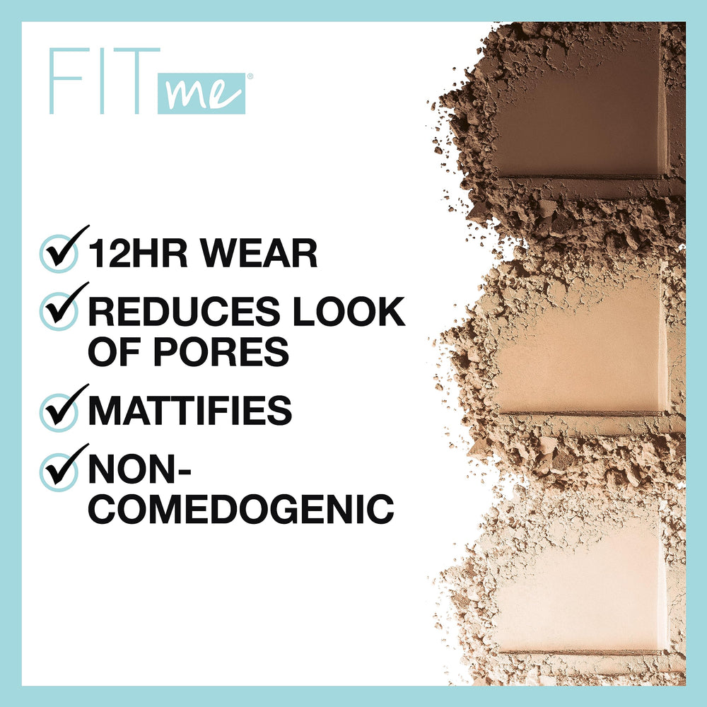 Maybelline Fit Me acabado natural que se funde con la piel.