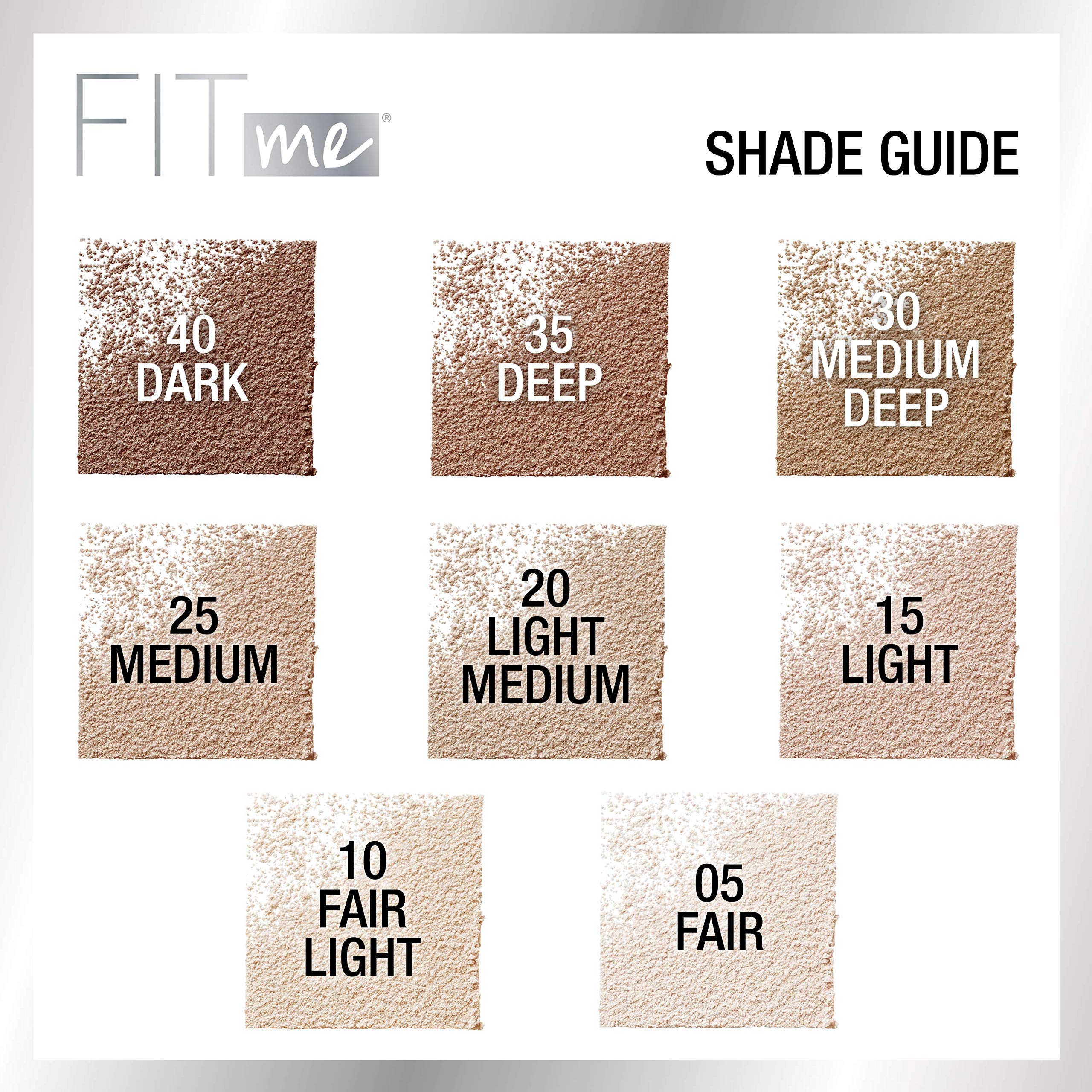 Aplicación fácil con brocha: Maybelline Fit Me para sellar maquillaje.