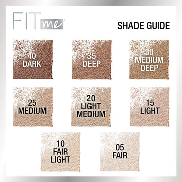 Aplicación fácil con brocha: Maybelline Fit Me para sellar maquillaje.