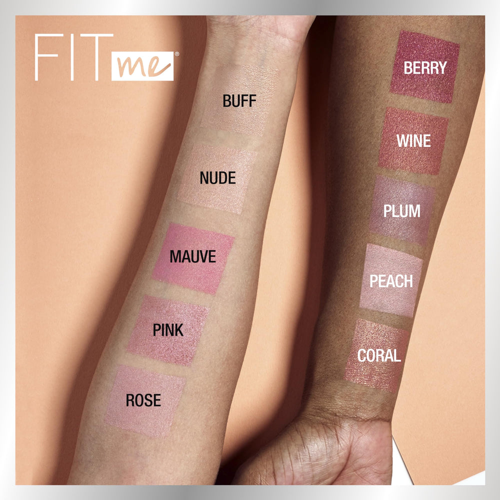 Maybelline Fit Me aplicación diaria para rubor suave
