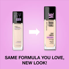 Maybelline Fit Me con aplicador cremoso para una aplicación uniforme