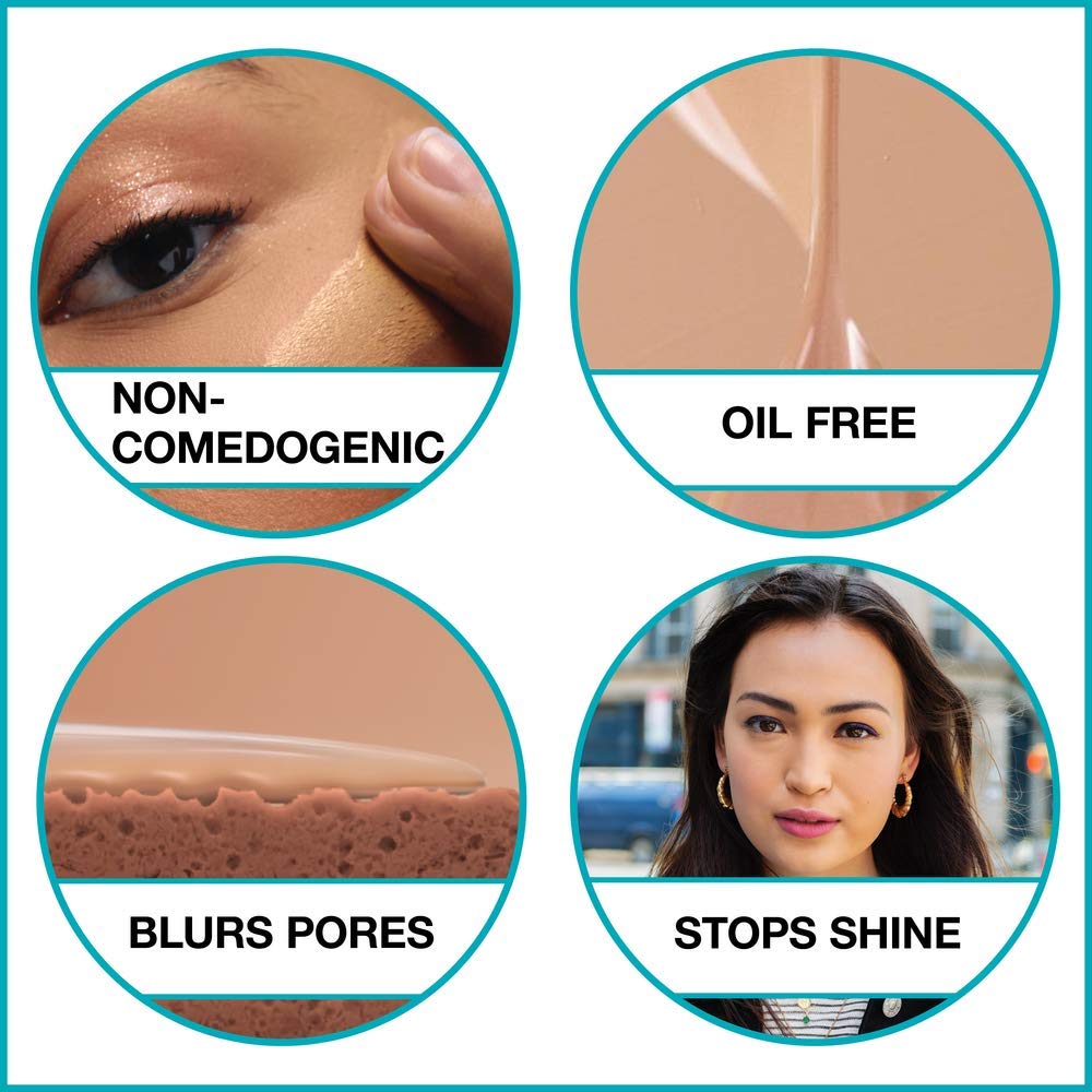 Maybelline Fit Me arcilla y micro-polvos difuminan poros y controlan brillo
