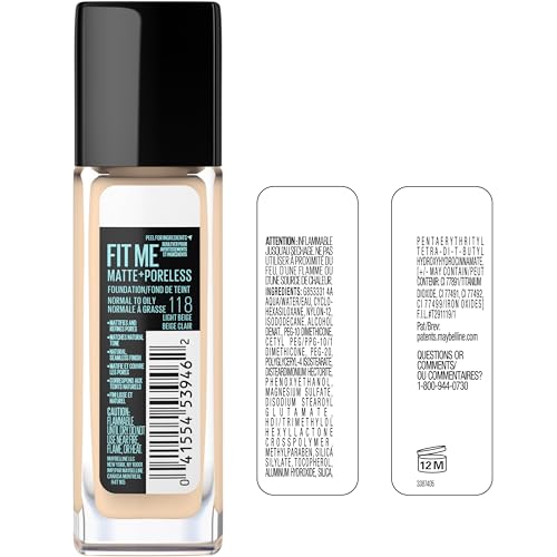 MAYBELLINE Fit Me, acabado natural para todo el día