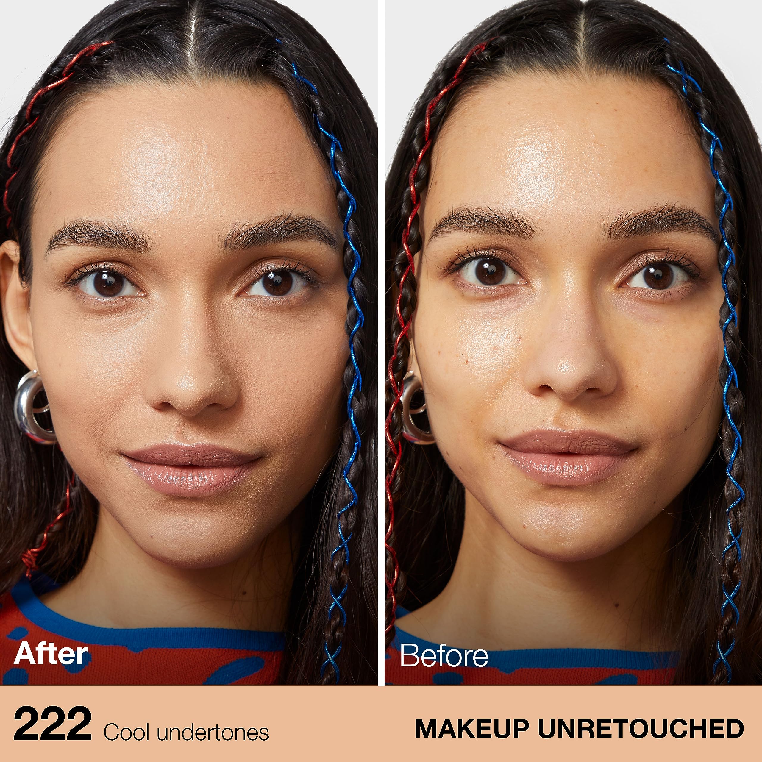 MAYBELLINE Fit Me, base mate para piel normal a grasa, refina poros