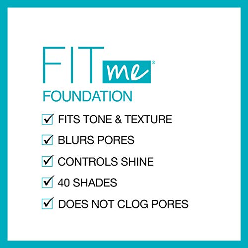 Maybelline Fit Me cobertura media ligera para uso diario