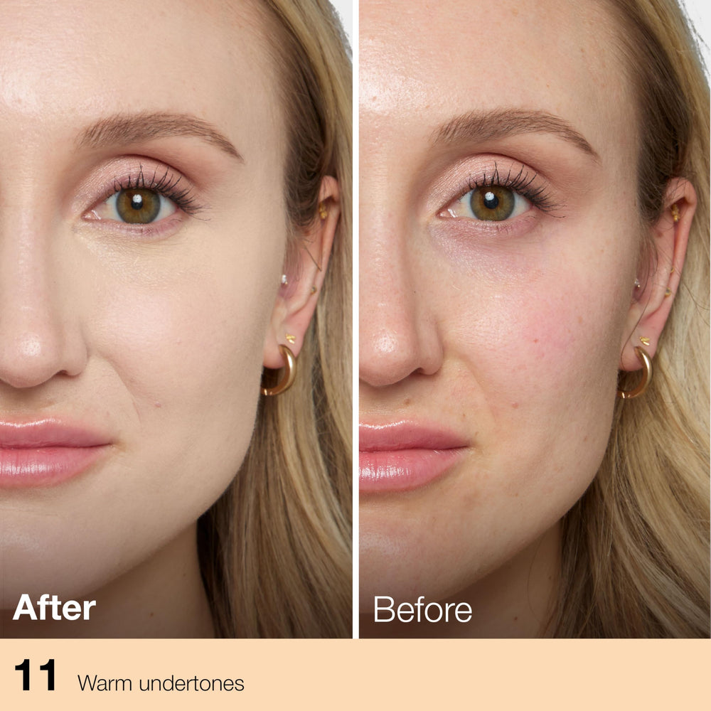 Maybelline Fit Me Corrector líquido cubre rojeces sin sensación grasa.