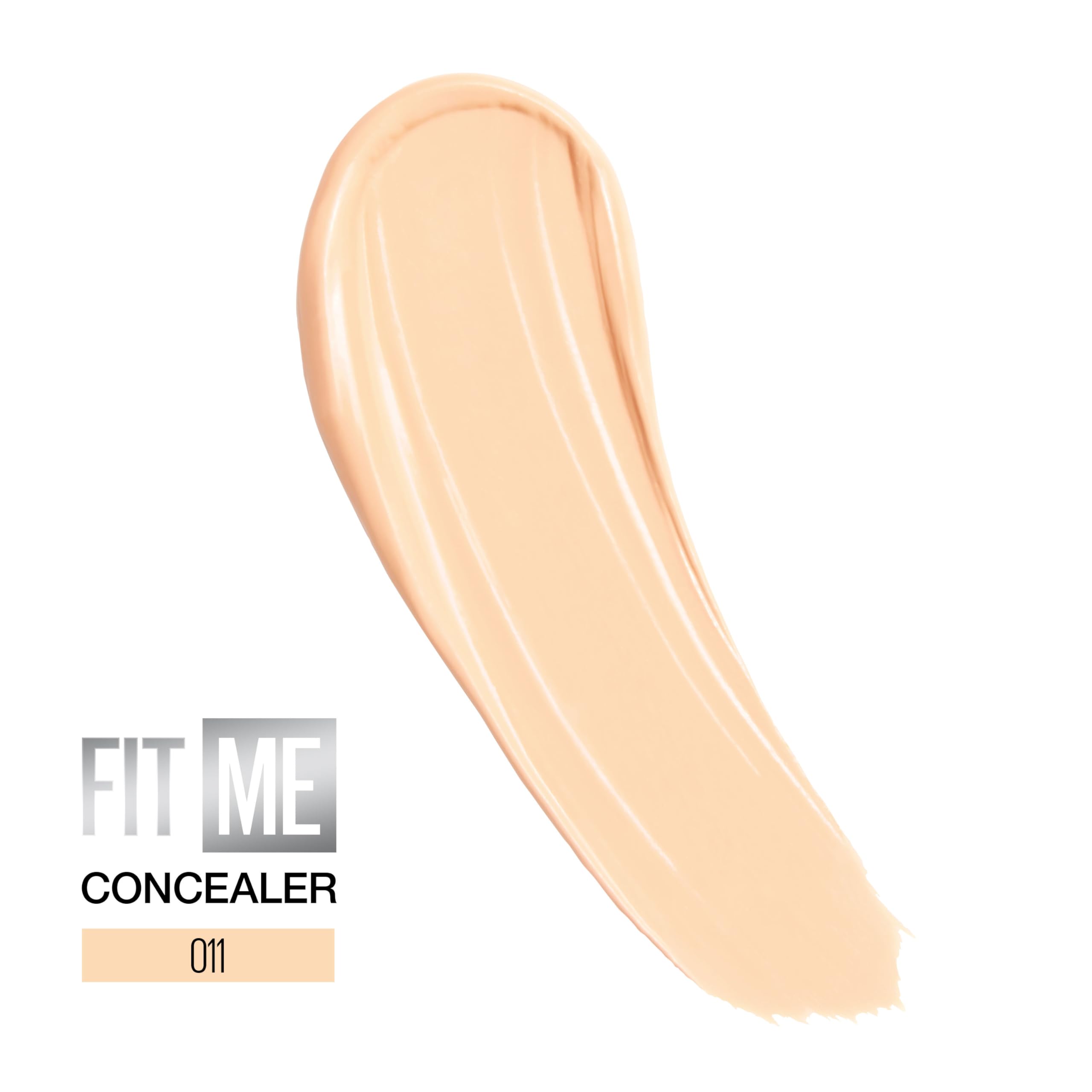 Maybelline Fit Me Corrector líquido probado por dermatólogos y oftalmólogos para tranquilidad.