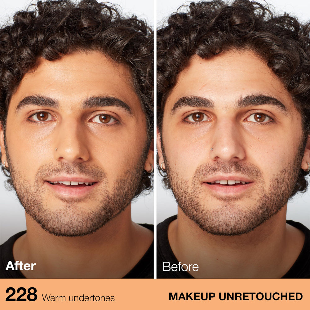 Protección SPF 18 de Maybelline Fit Me Dewy + Smooth para uso diario.