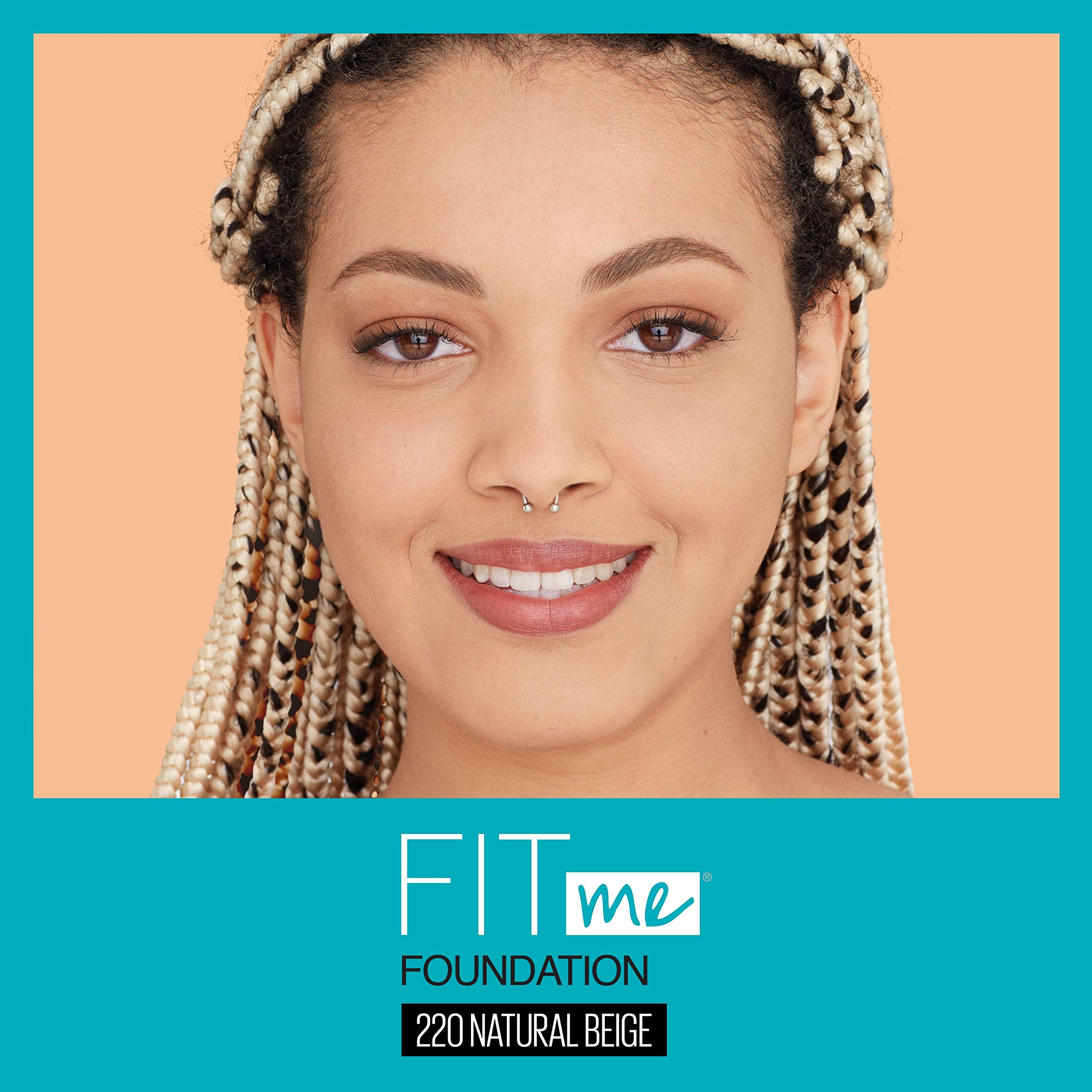 Maybelline Fit Me empaque bolsa facilita aplicación en cualquier lugar