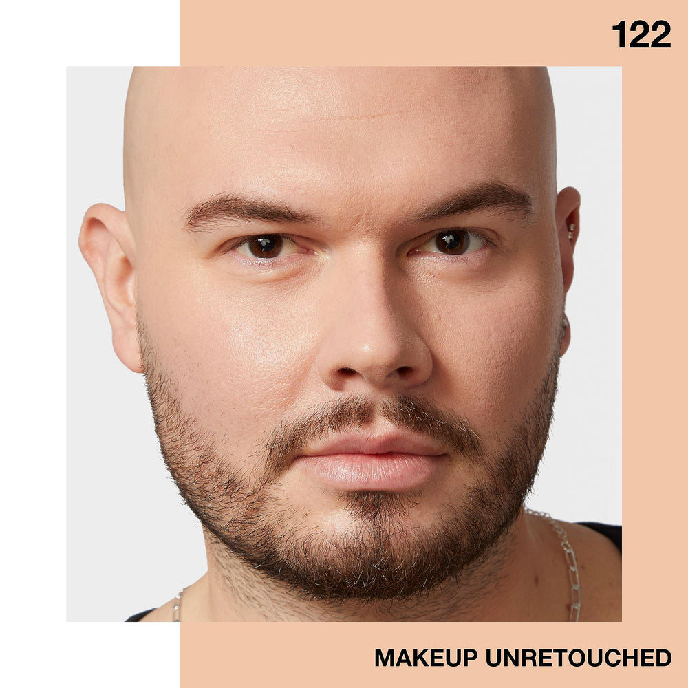 Maybelline Fit Me: empaque compacto para retoques rápidos durante el día.