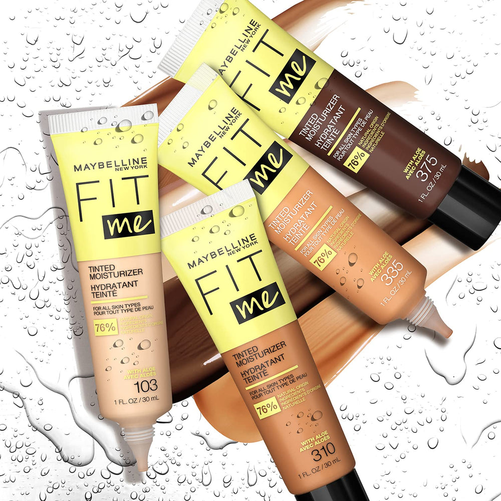 Maybelline Fit Me Hidratante con Color: uso diario sin sensación pesada.