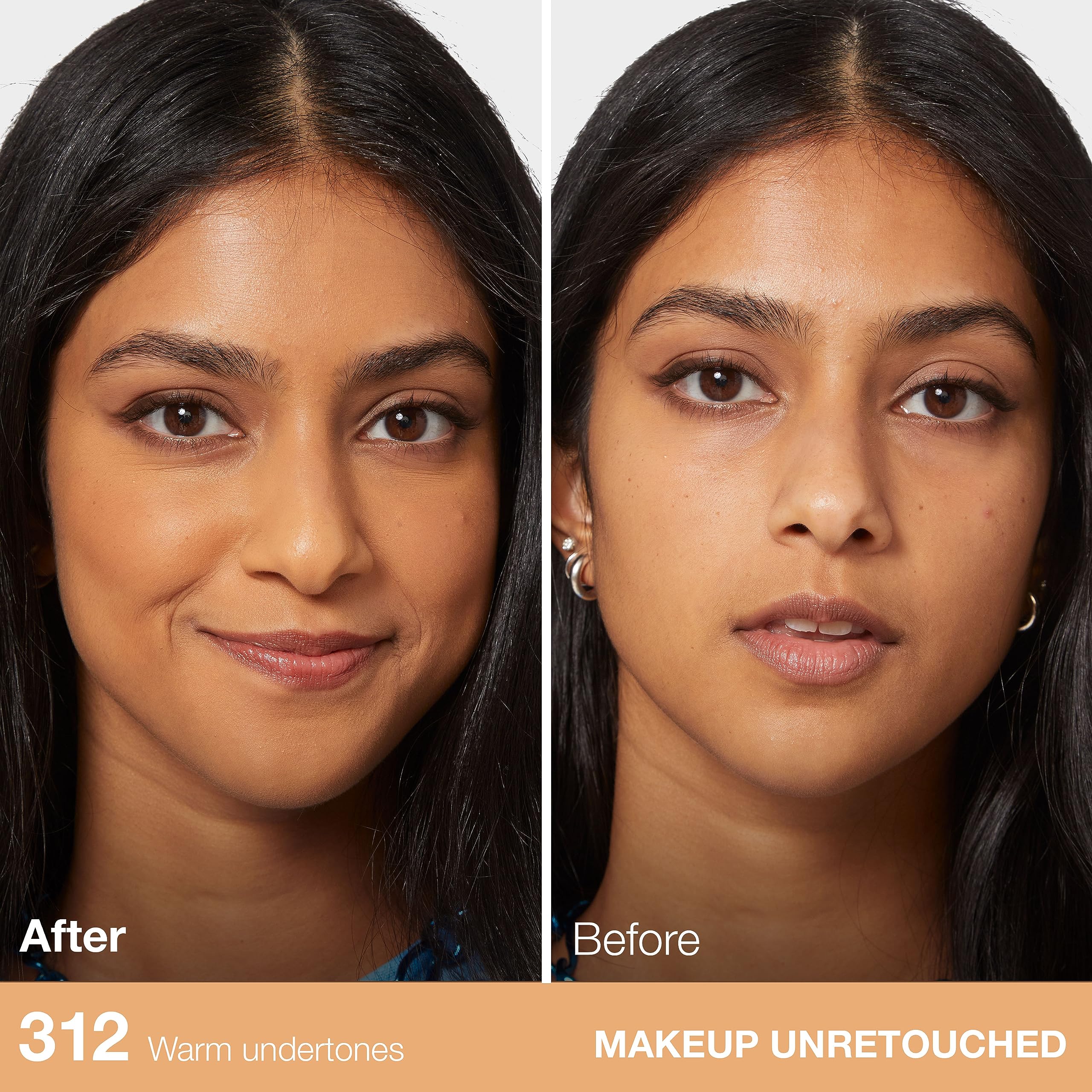 Maybelline Fit Me Matte + Poreless, cobertura media que se puede construir