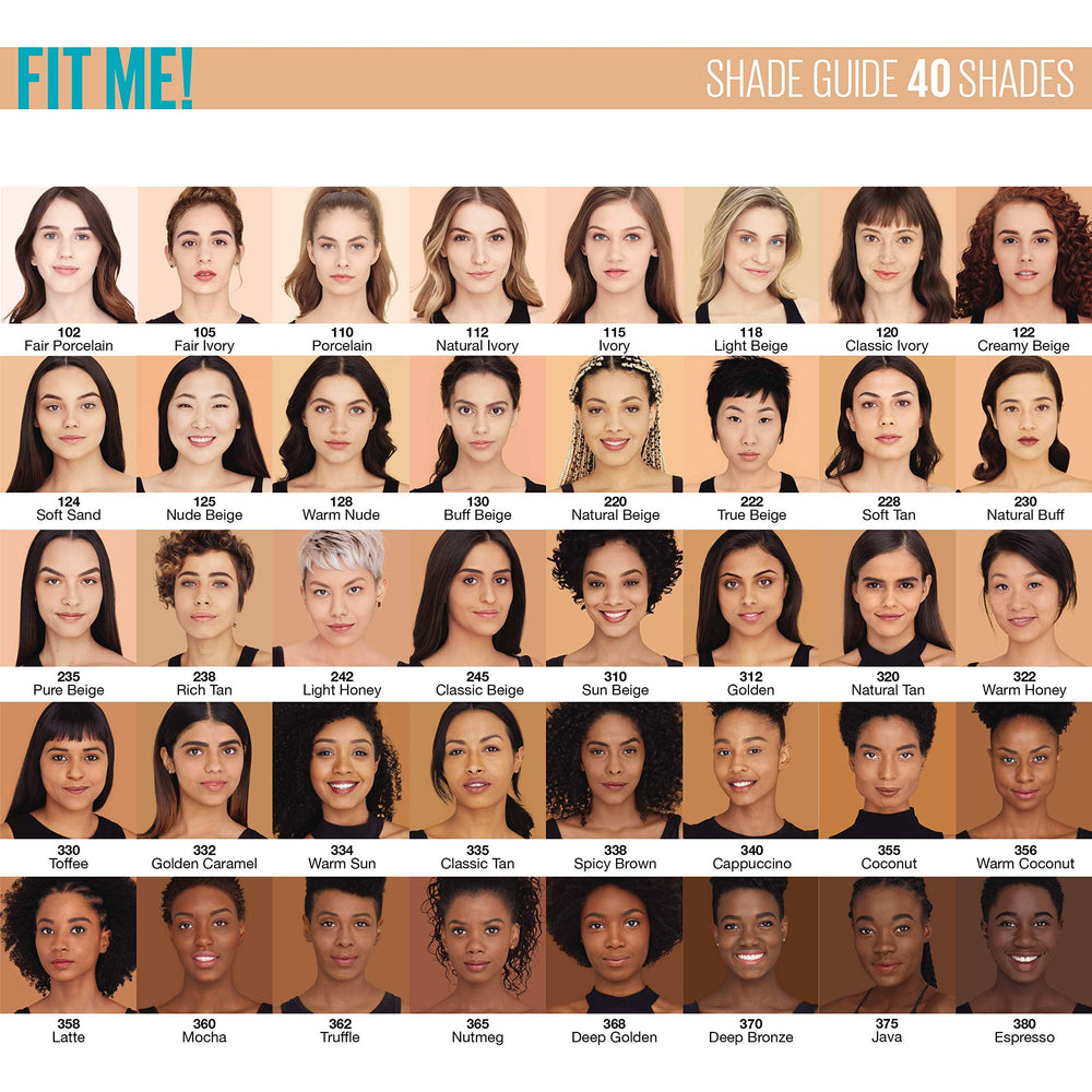 Maybelline Fit Me no comedogénica y pruebas dermatológicas