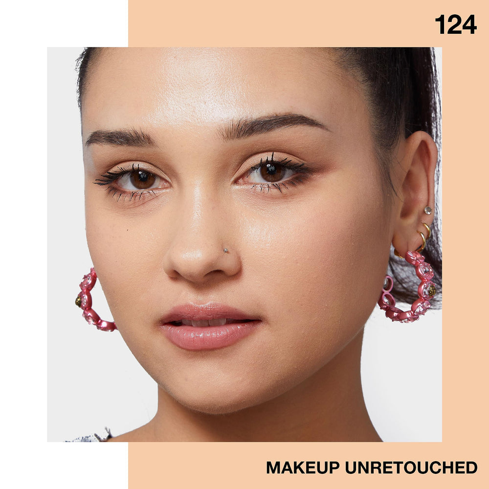 Maybelline Fit Me para piel normal a grasa, acabado duradero.