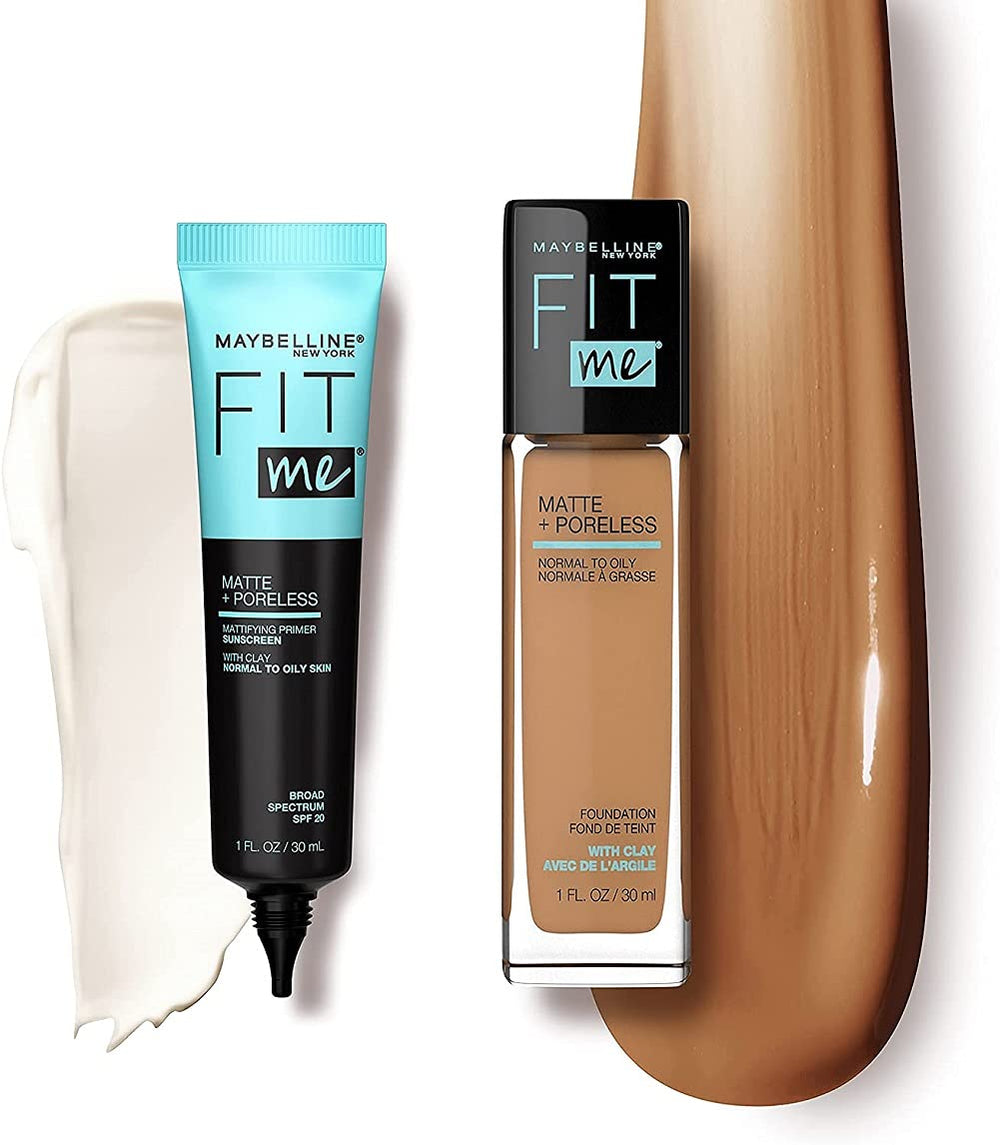 Maybelline Fit Me Primer duración de hasta 16 horas con acabado mate