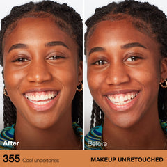 Maybelline Fit Me con SPF 18 para protección diaria.