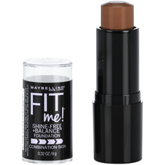 Maybelline Fit Me Stick, aplicación cremosa para retoques sin brillo.