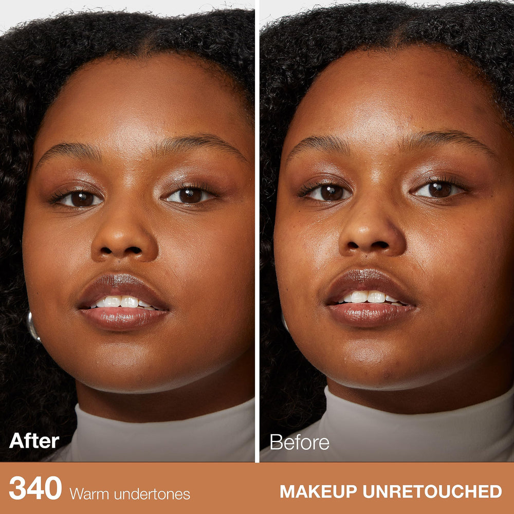 Maybelline Fit Me textura media con acabado mate suave.