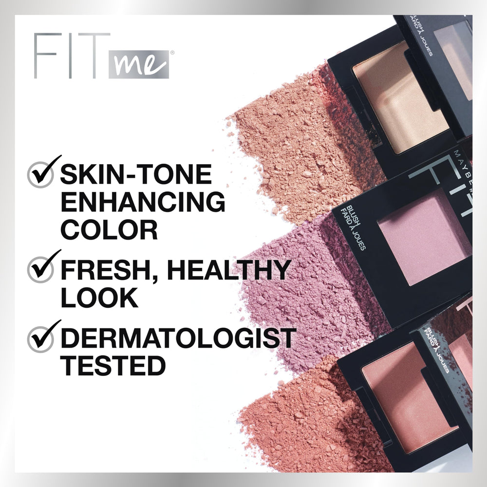 Maybelline Fit Me textura suave que se mezcla fácilmente