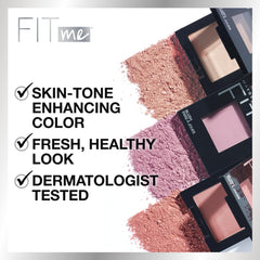 Maybelline Fit Me textura suave que se mezcla fácilmente