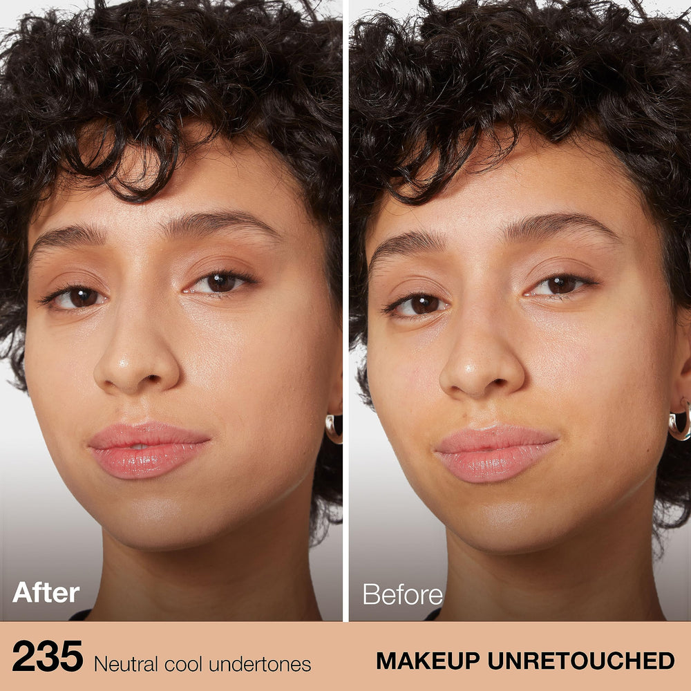 Maybelline Fit Me en tono Beige Puro, amplia gama de 40 tonos.