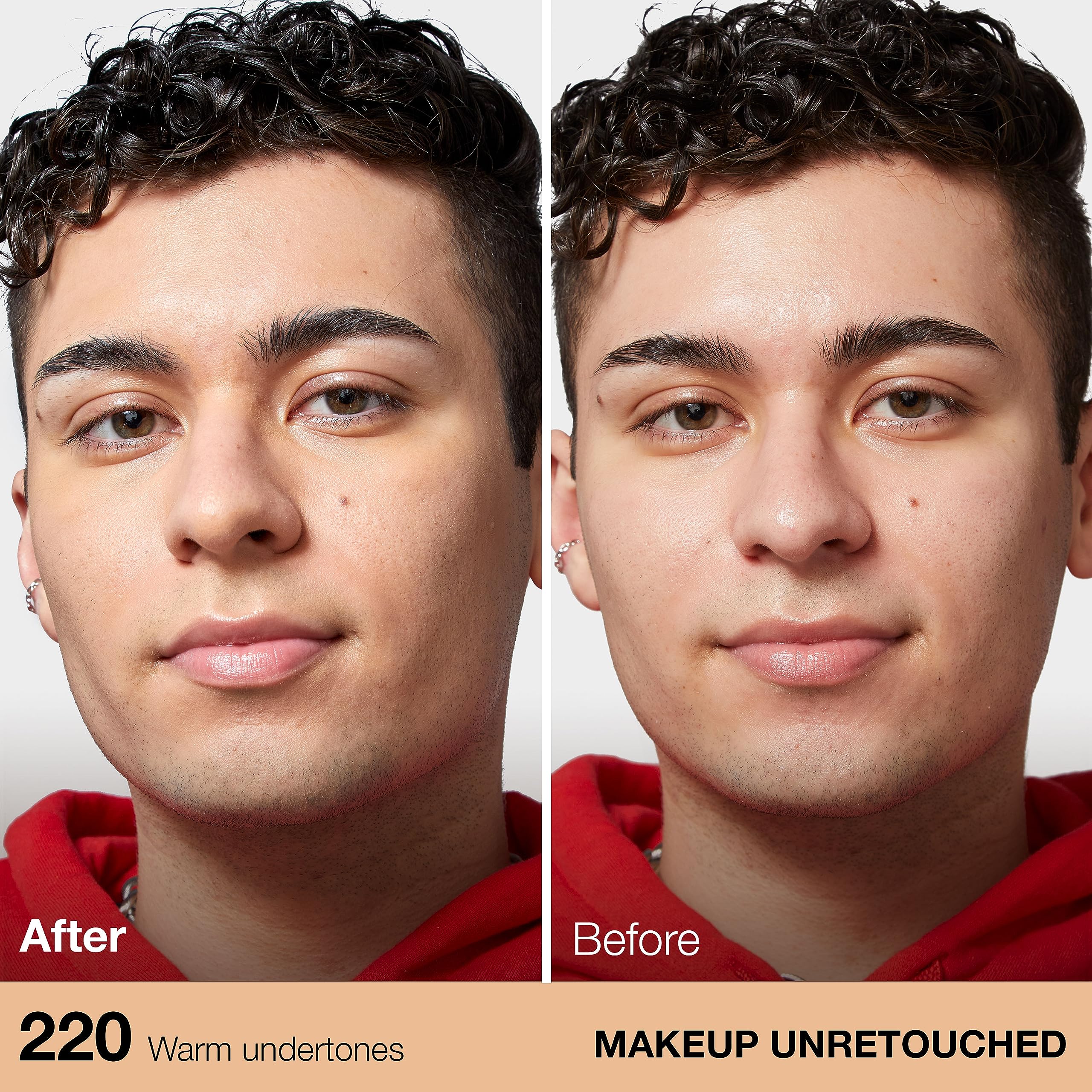 Maybelline Fit Me tonos marfil y cacao para diversidad de tonos.