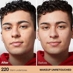 Maybelline Fit Me tonos marfil y cacao para diversidad de tonos.